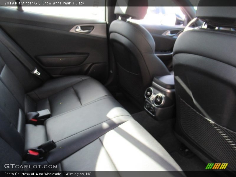 Snow White Pearl / Black 2019 Kia Stinger GT