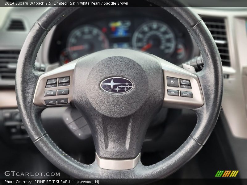  2014 Outback 2.5i Limited Steering Wheel