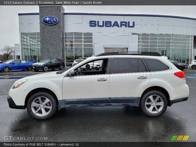  2014 Outback 2.5i Limited Satin White Pearl