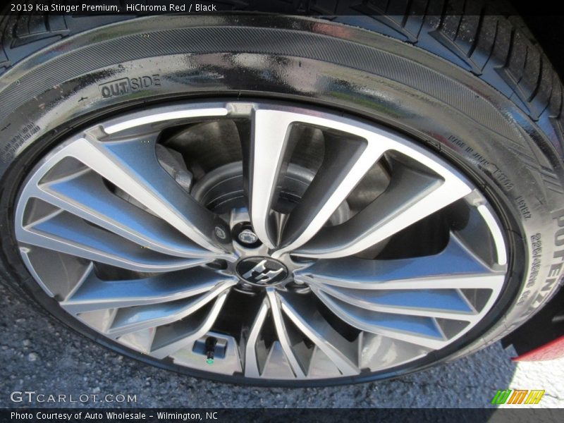 HiChroma Red / Black 2019 Kia Stinger Premium