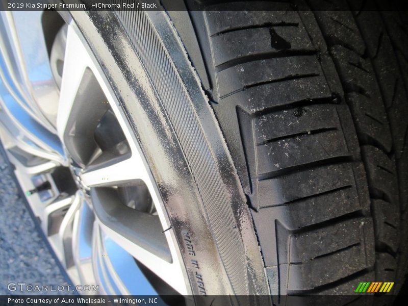 HiChroma Red / Black 2019 Kia Stinger Premium