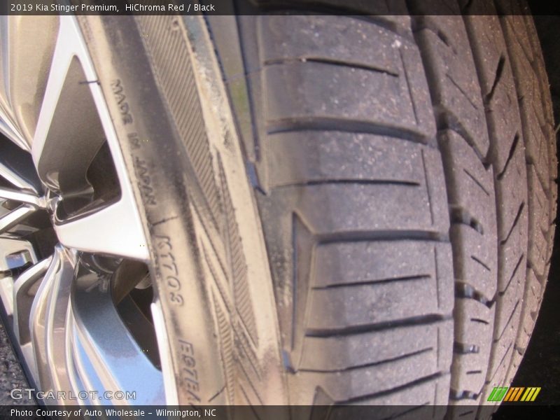 HiChroma Red / Black 2019 Kia Stinger Premium
