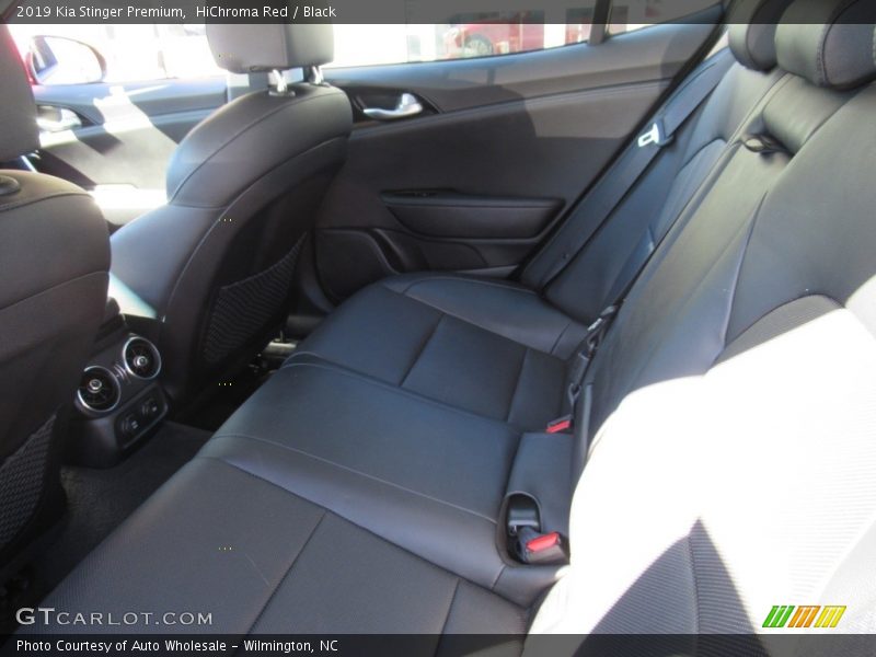 HiChroma Red / Black 2019 Kia Stinger Premium