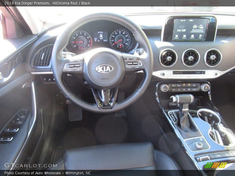HiChroma Red / Black 2019 Kia Stinger Premium