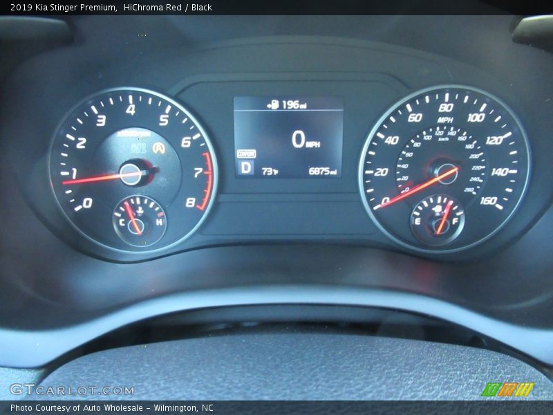 HiChroma Red / Black 2019 Kia Stinger Premium