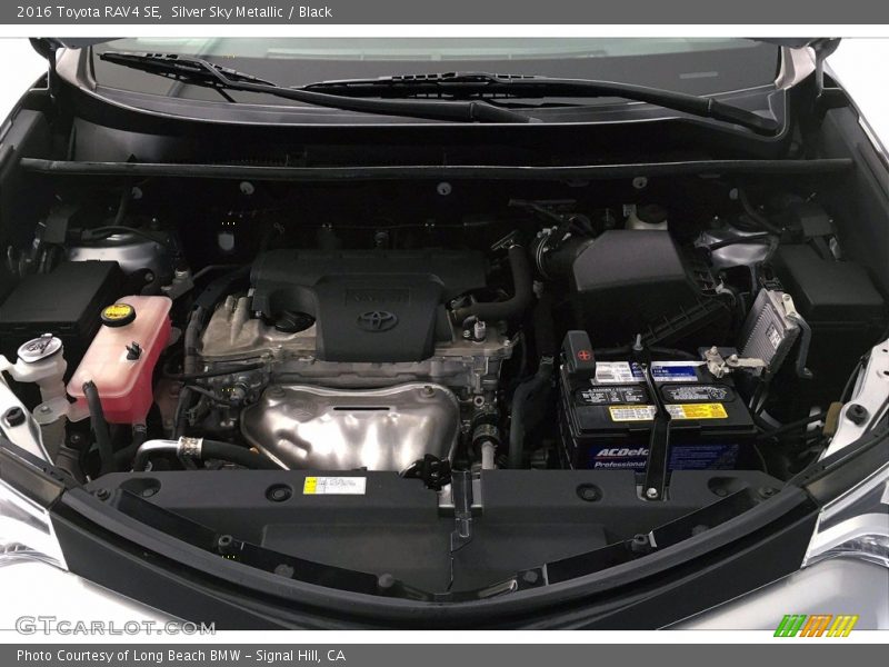 Silver Sky Metallic / Black 2016 Toyota RAV4 SE