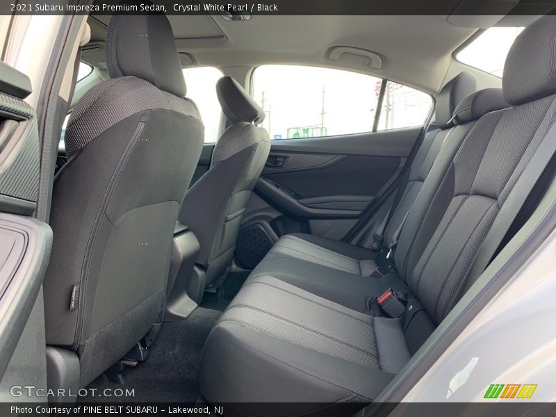 Crystal White Pearl / Black 2021 Subaru Impreza Premium Sedan