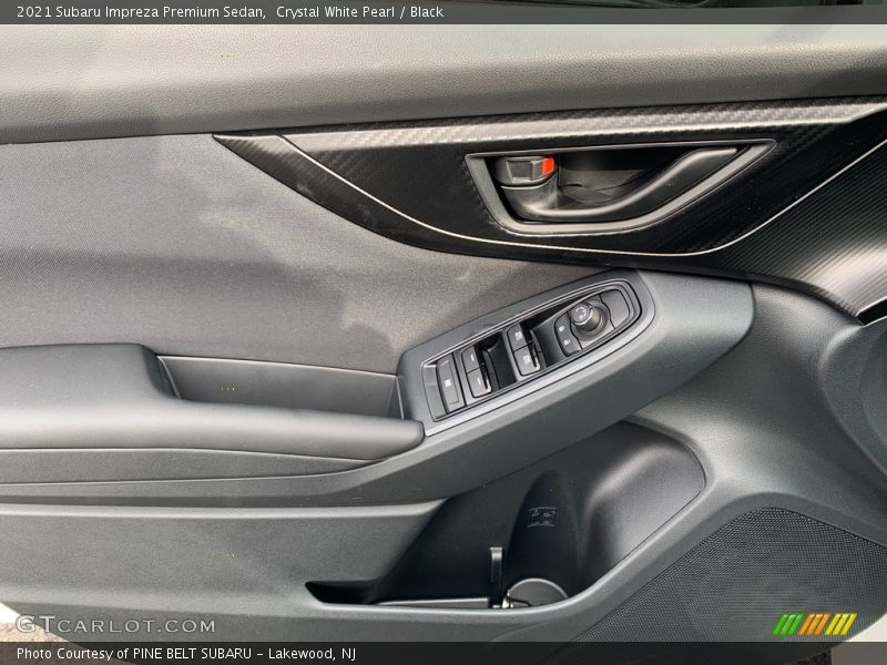 Crystal White Pearl / Black 2021 Subaru Impreza Premium Sedan