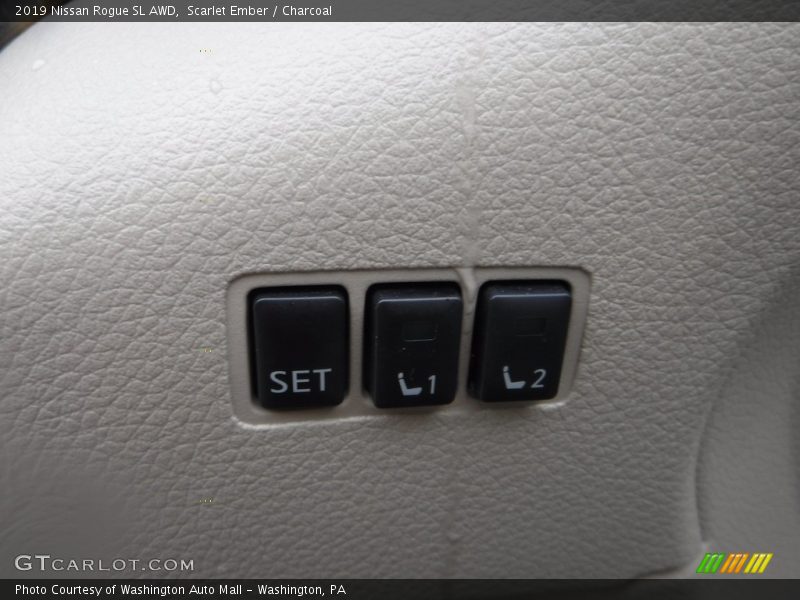 Scarlet Ember / Charcoal 2019 Nissan Rogue SL AWD