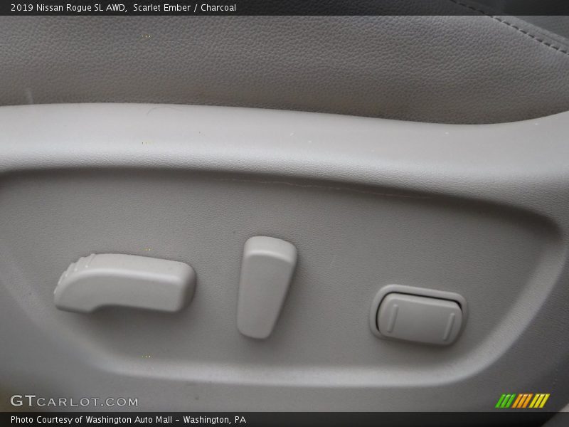 Scarlet Ember / Charcoal 2019 Nissan Rogue SL AWD