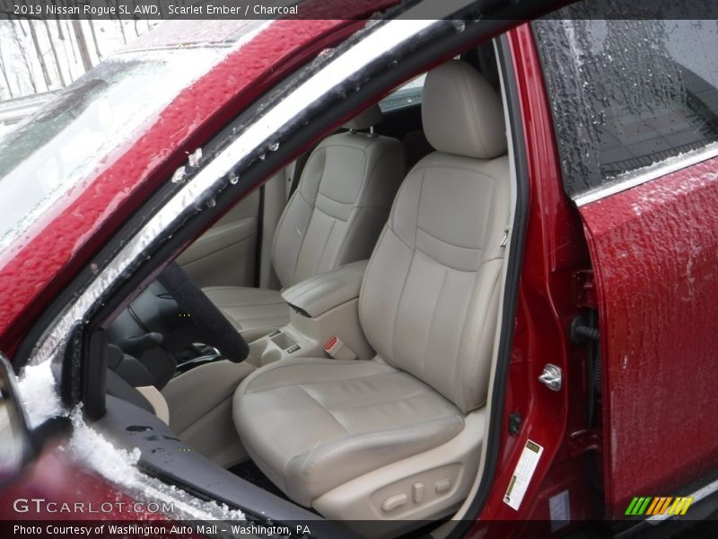 Scarlet Ember / Charcoal 2019 Nissan Rogue SL AWD