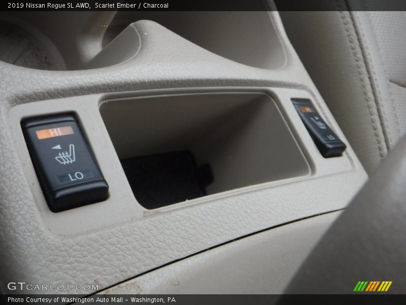 Scarlet Ember / Charcoal 2019 Nissan Rogue SL AWD