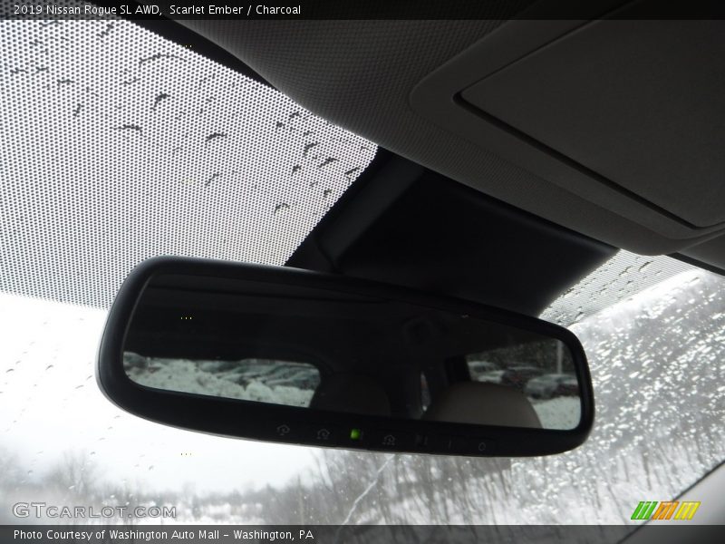 Scarlet Ember / Charcoal 2019 Nissan Rogue SL AWD