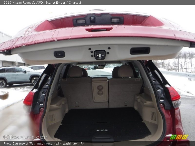 Scarlet Ember / Charcoal 2019 Nissan Rogue SL AWD