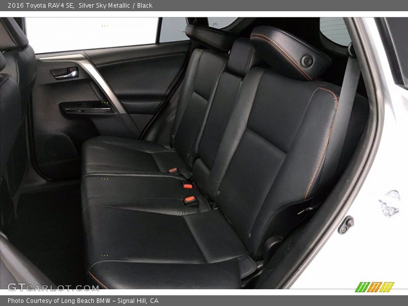Silver Sky Metallic / Black 2016 Toyota RAV4 SE