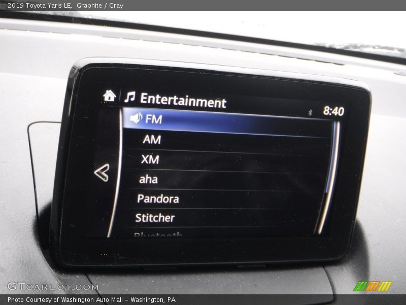 Graphite / Gray 2019 Toyota Yaris LE
