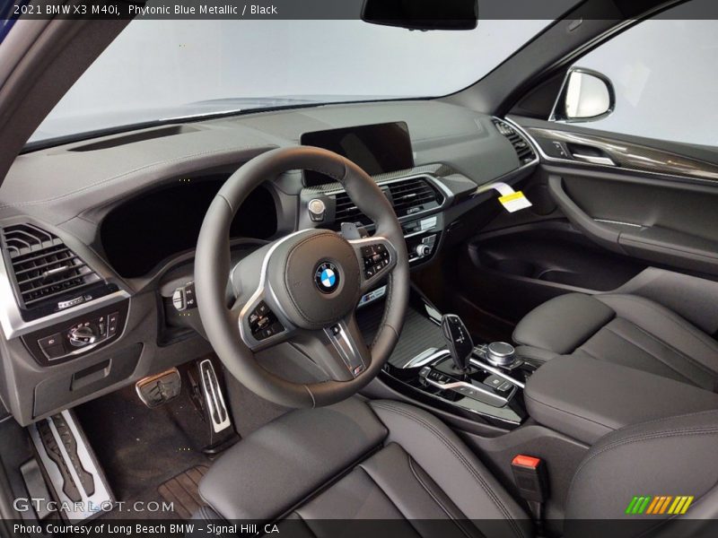  2021 X3 M40i Black Interior