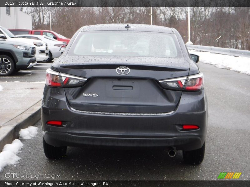 Graphite / Gray 2019 Toyota Yaris LE