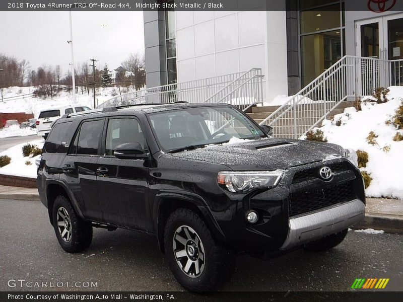 Midnight Black Metallic / Black 2018 Toyota 4Runner TRD Off-Road 4x4