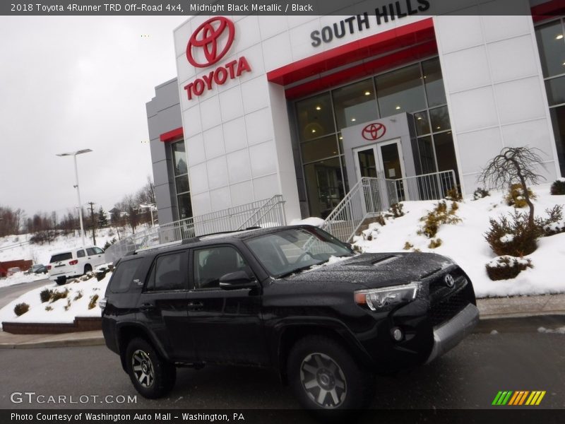 Midnight Black Metallic / Black 2018 Toyota 4Runner TRD Off-Road 4x4