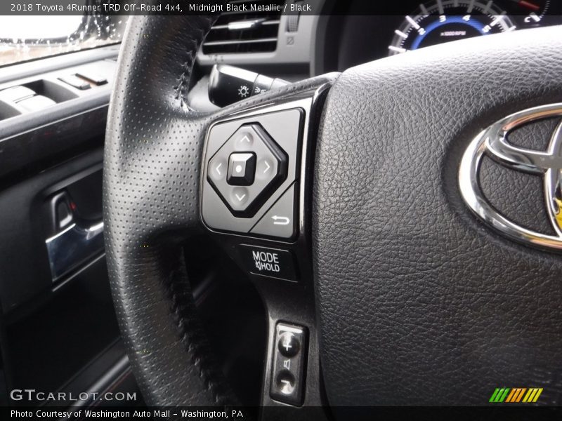 Midnight Black Metallic / Black 2018 Toyota 4Runner TRD Off-Road 4x4