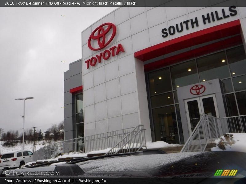 Midnight Black Metallic / Black 2018 Toyota 4Runner TRD Off-Road 4x4