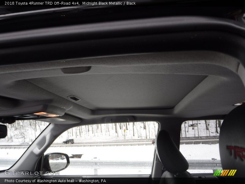 Midnight Black Metallic / Black 2018 Toyota 4Runner TRD Off-Road 4x4