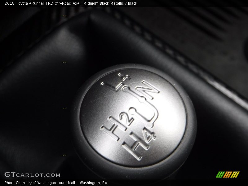 Midnight Black Metallic / Black 2018 Toyota 4Runner TRD Off-Road 4x4