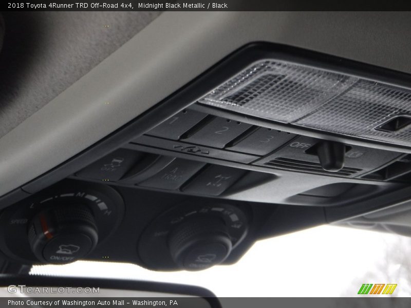 Midnight Black Metallic / Black 2018 Toyota 4Runner TRD Off-Road 4x4