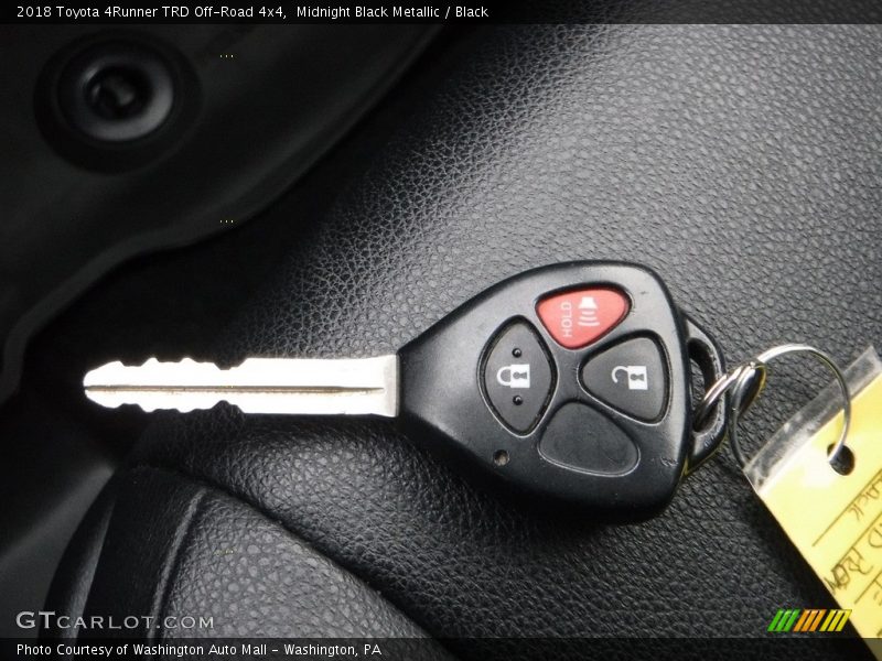 Midnight Black Metallic / Black 2018 Toyota 4Runner TRD Off-Road 4x4