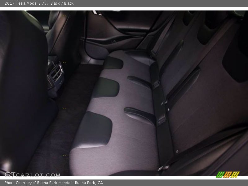 Black / Black 2017 Tesla Model S 75