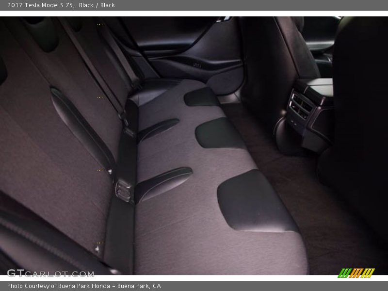 Black / Black 2017 Tesla Model S 75