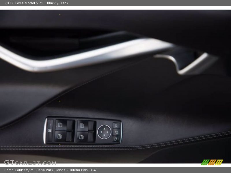 Black / Black 2017 Tesla Model S 75