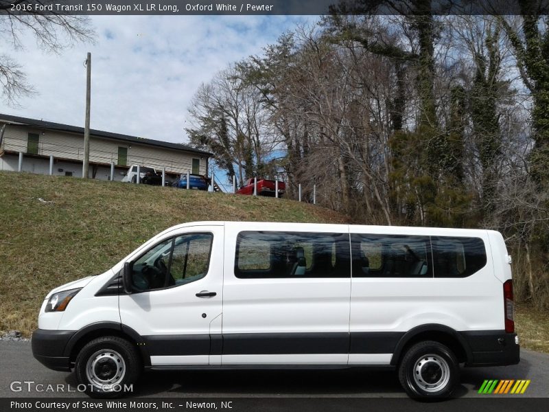  2016 Transit 150 Wagon XL LR Long Oxford White
