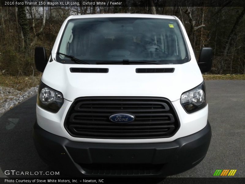 Oxford White / Pewter 2016 Ford Transit 150 Wagon XL LR Long