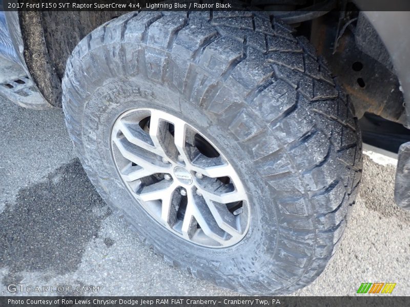 Lightning Blue / Raptor Black 2017 Ford F150 SVT Raptor SuperCrew 4x4