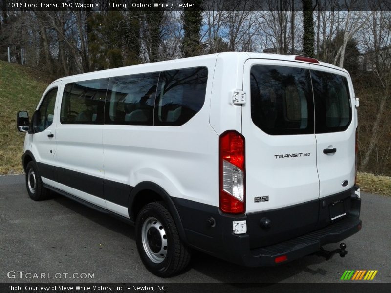  2016 Transit 150 Wagon XL LR Long Oxford White