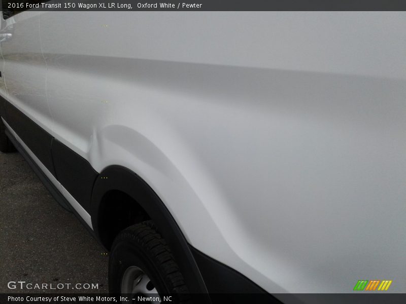 Oxford White / Pewter 2016 Ford Transit 150 Wagon XL LR Long