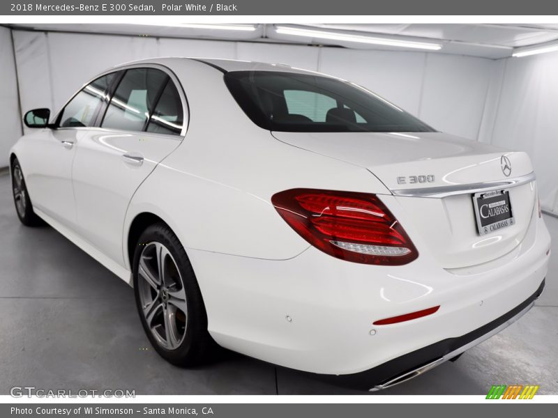 Polar White / Black 2018 Mercedes-Benz E 300 Sedan