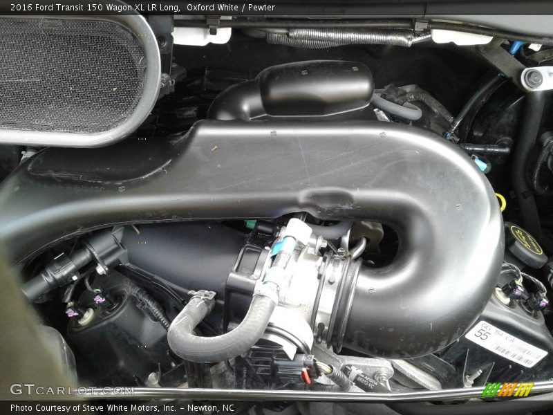 Oxford White / Pewter 2016 Ford Transit 150 Wagon XL LR Long