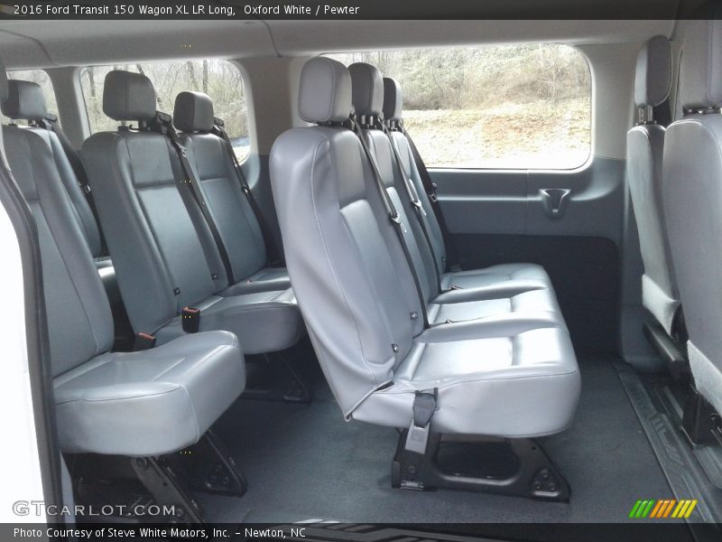 Rear Seat of 2016 Transit 150 Wagon XL LR Long