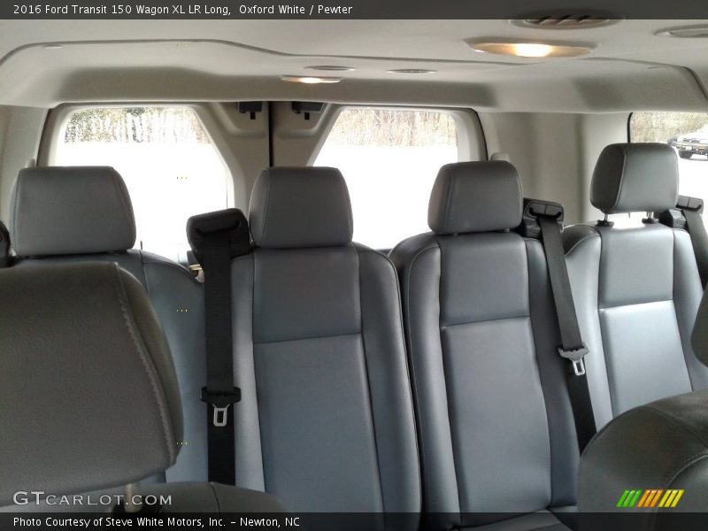 Rear Seat of 2016 Transit 150 Wagon XL LR Long