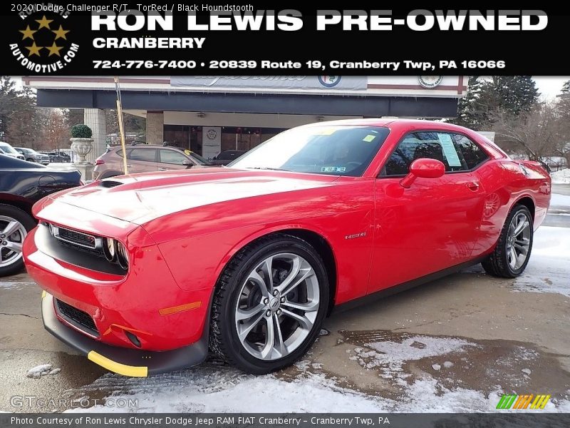TorRed / Black Houndstooth 2020 Dodge Challenger R/T