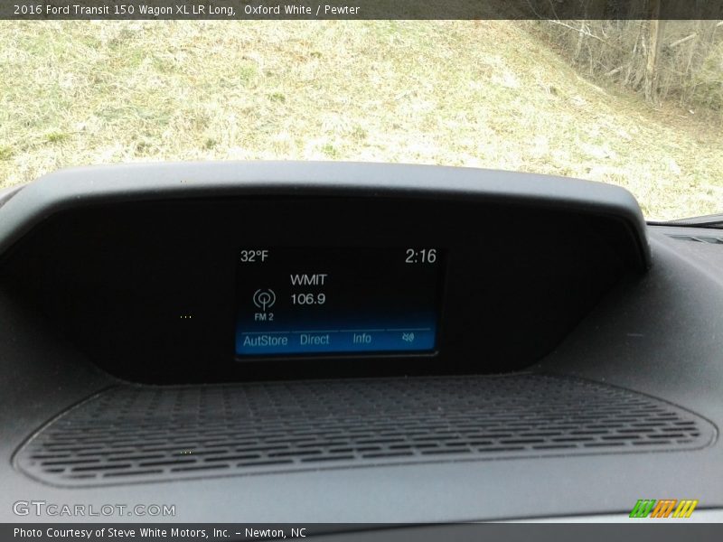 Oxford White / Pewter 2016 Ford Transit 150 Wagon XL LR Long