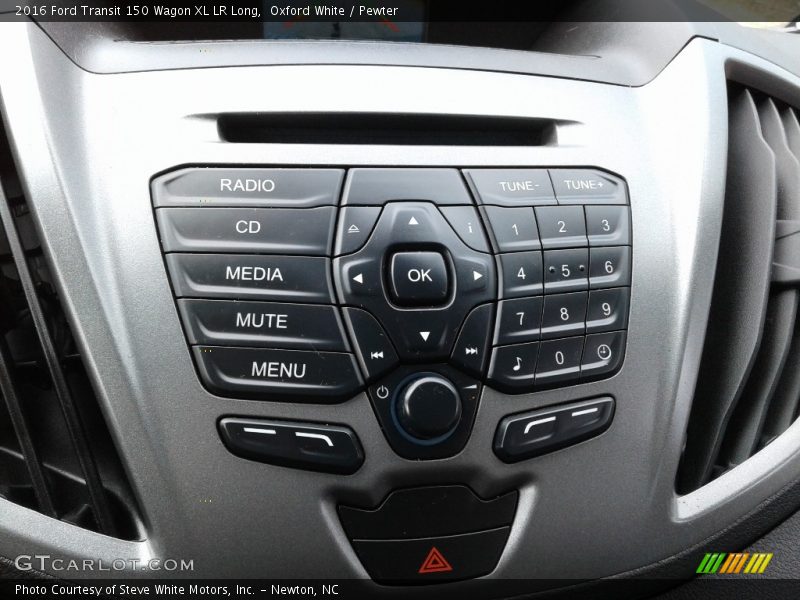 Controls of 2016 Transit 150 Wagon XL LR Long