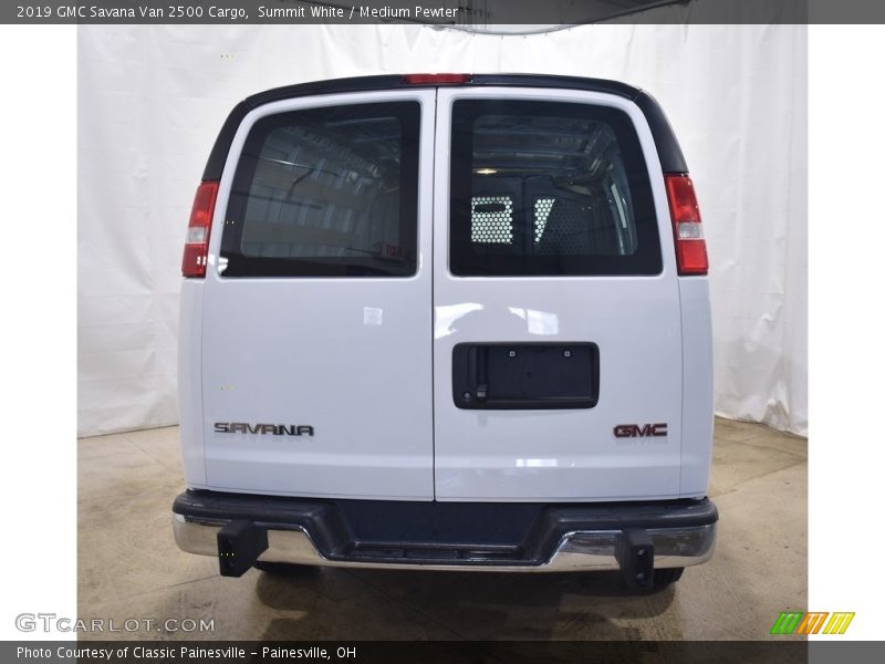 Summit White / Medium Pewter 2019 GMC Savana Van 2500 Cargo