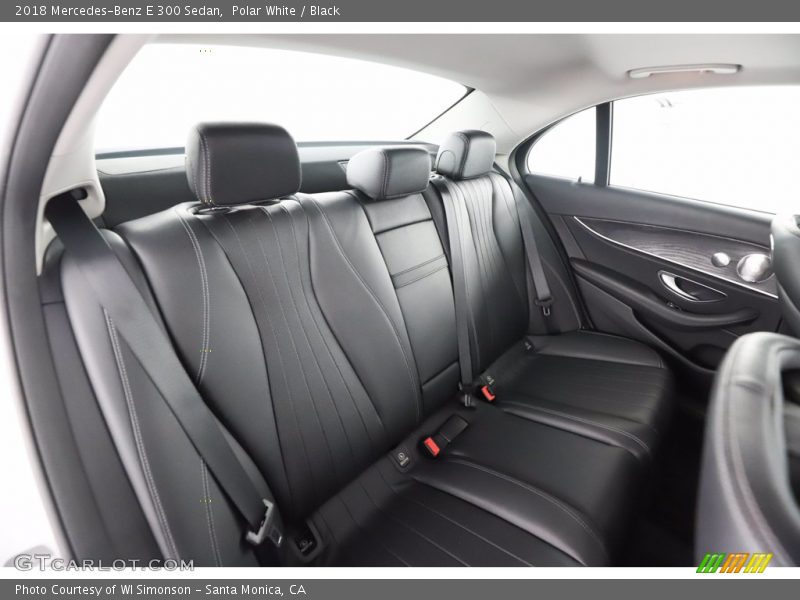 Polar White / Black 2018 Mercedes-Benz E 300 Sedan