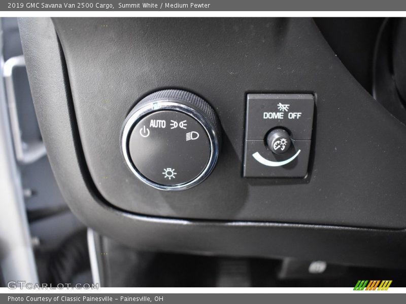 Summit White / Medium Pewter 2019 GMC Savana Van 2500 Cargo