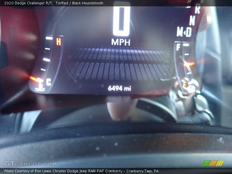 TorRed / Black Houndstooth 2020 Dodge Challenger R/T
