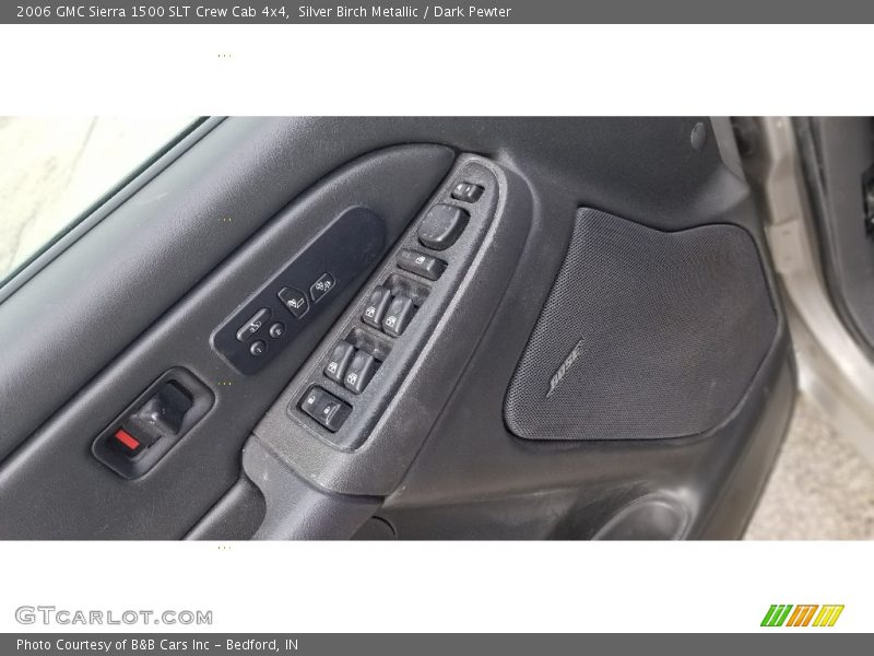 Silver Birch Metallic / Dark Pewter 2006 GMC Sierra 1500 SLT Crew Cab 4x4